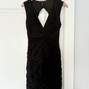 BCBG Maxazria Black Cocktail Dress S